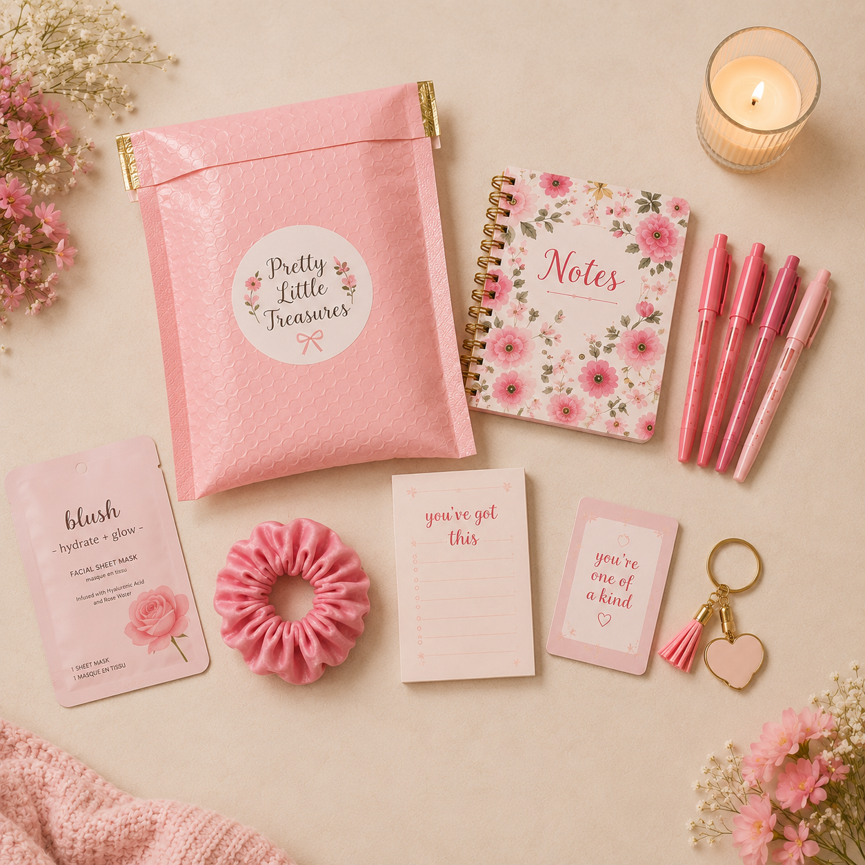 🌸 Blush Bloom – Little Treasure